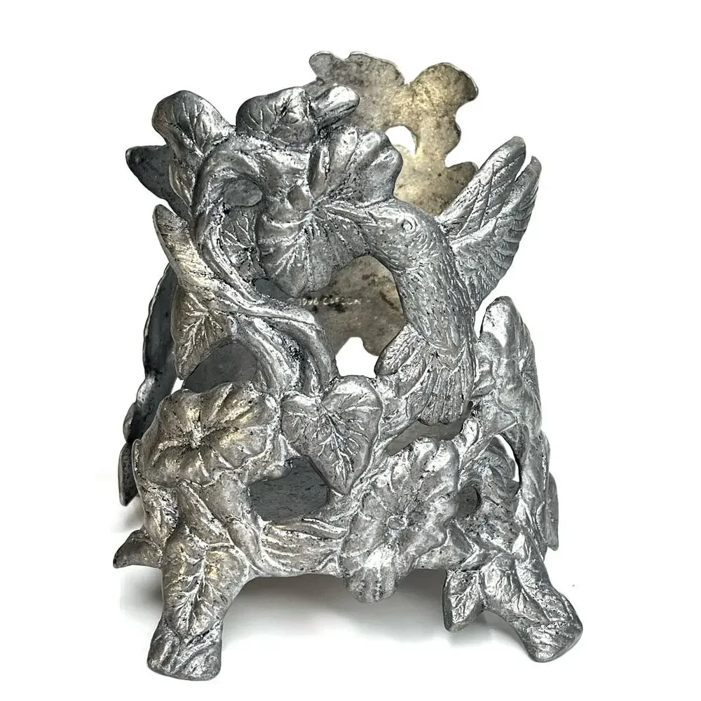 Carson Hummingbird Jar Candle Holder 4.25